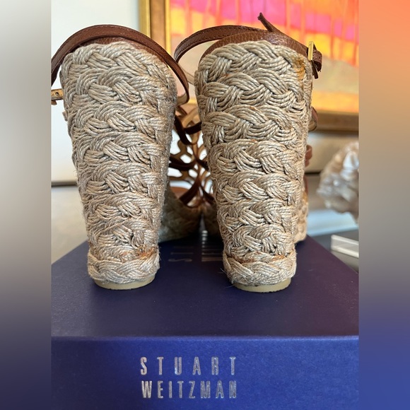 Stuart Weitzman Platform Sandals size 9 - Picture 4 of 8